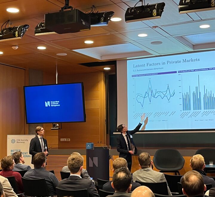 MSc students in finance from BI won CFA Institute Quant award 2023